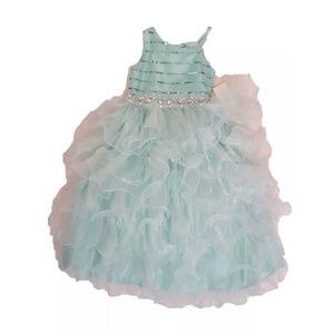 Turquoise Kids Dress